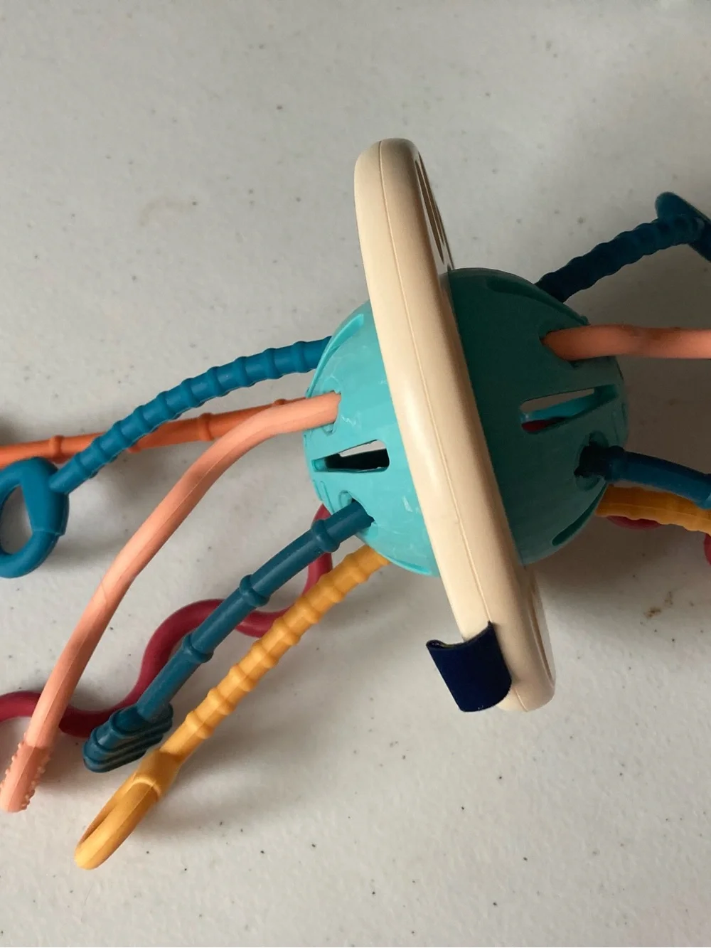 Fidget Sensory Exploration Soft Toy Ring Set - Multicolor